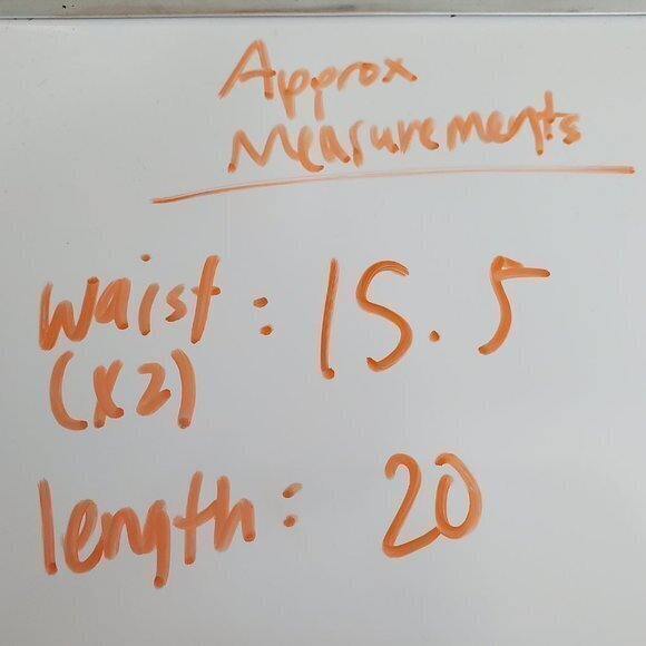 Esprit Skirt L 14‎ Pencil Navy Blue Button Short A- - Picture 9 of 9